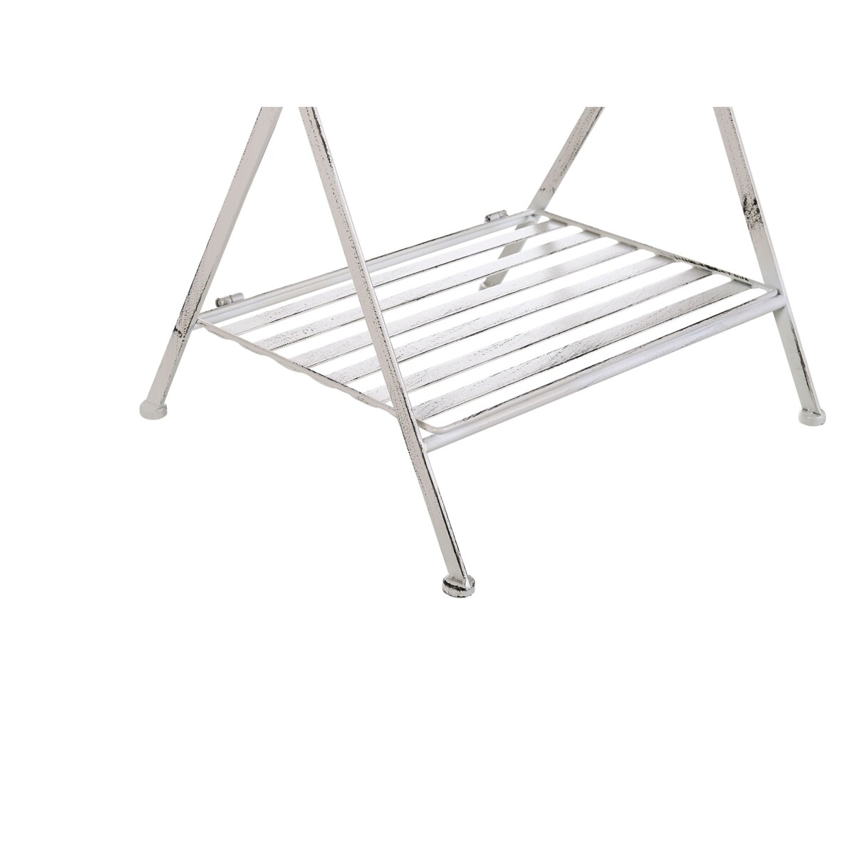 Stolik pomocniczy metalowy biały ANCUD