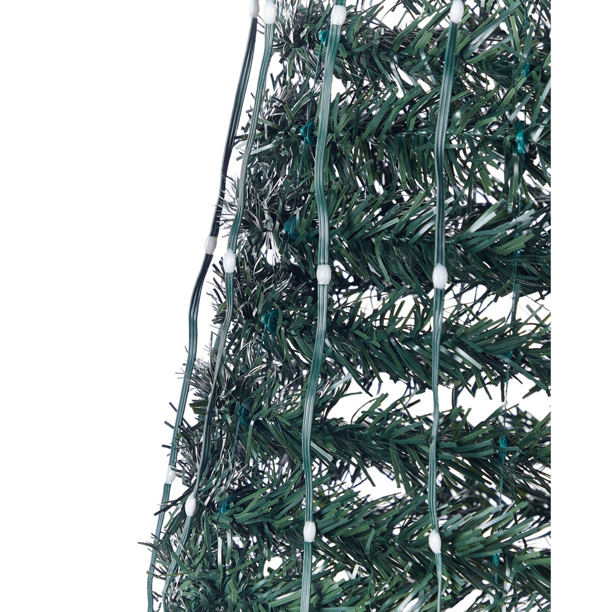 Choinka ze światełkami 160 cm Zielony SAARLOQ