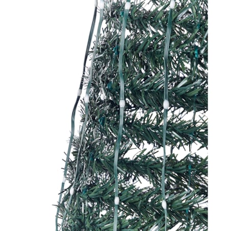 Choinka ze światełkami 160 cm Zielony SAARLOQ