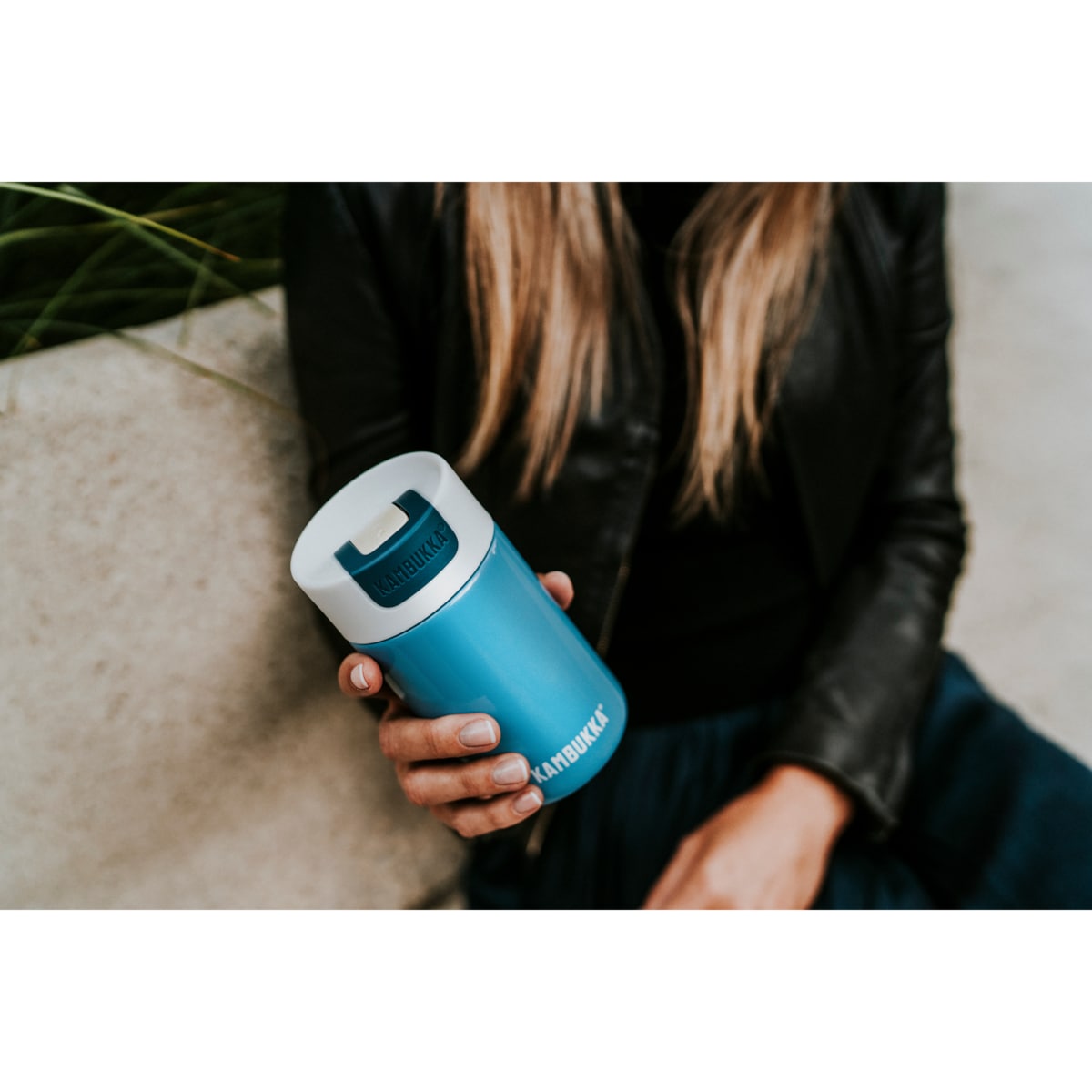 Kubek termiczny termos Olympus 300ml Silk Blue