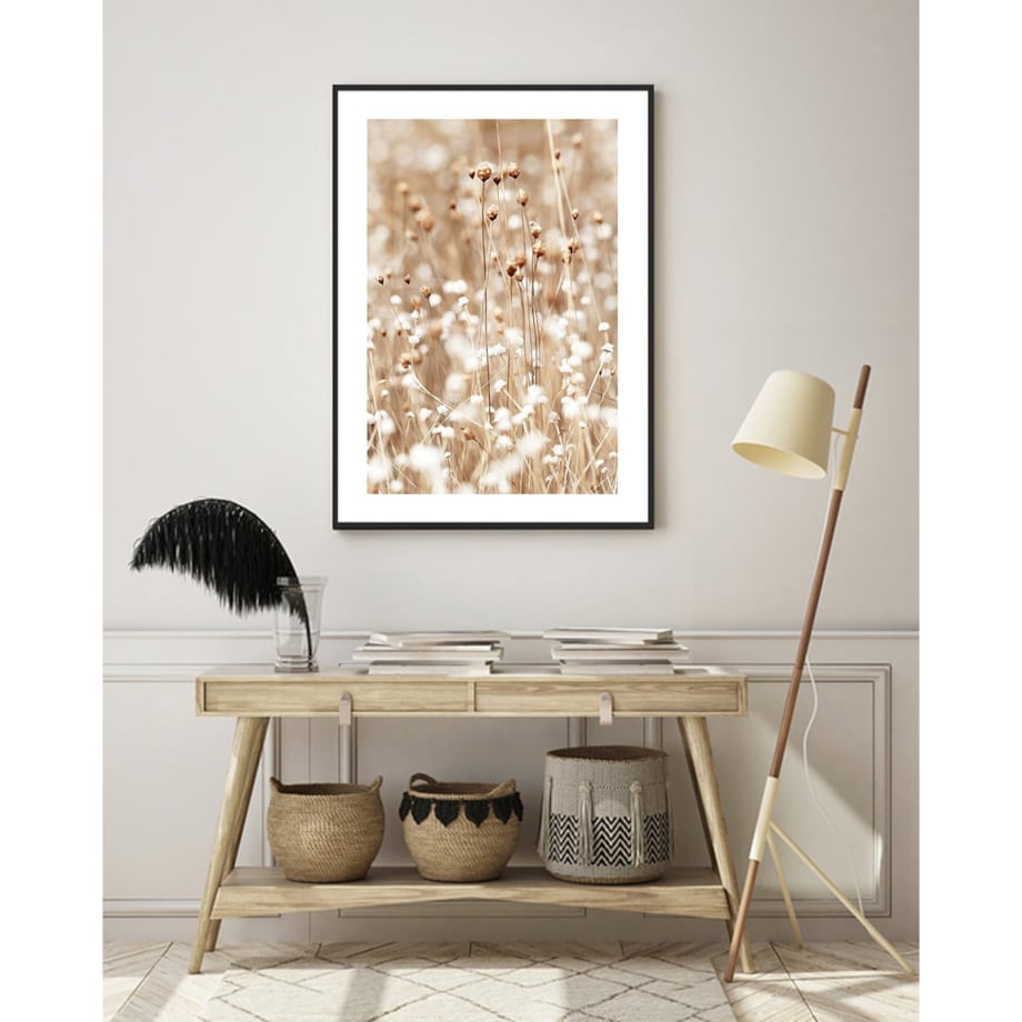 Poster Story, Plakat, Obraz - Naturalna Polna Trawa, wymiary 21 x 30 cm