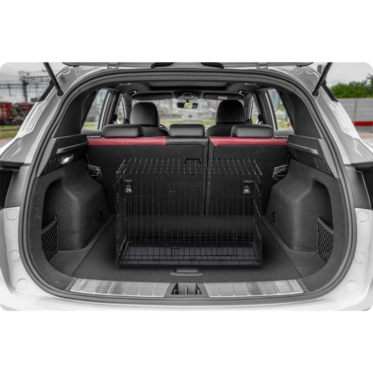 Klatka dla psów + legowisko 77x54x60cm Pethaus 620000-606000