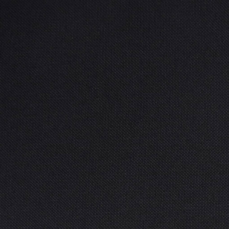 vidaXL Obrotowe krzesło biurowe, czarne, tapicerowane tkaniną