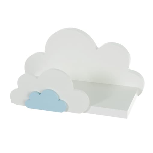 Półka Clouds 29,5x15x15cm blue, 29,5 x 15 x 15 cm