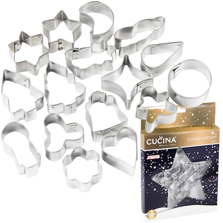 Foremki Do Pierników Wykrawacze Do Ciastek Metalowe 16 Sztuk