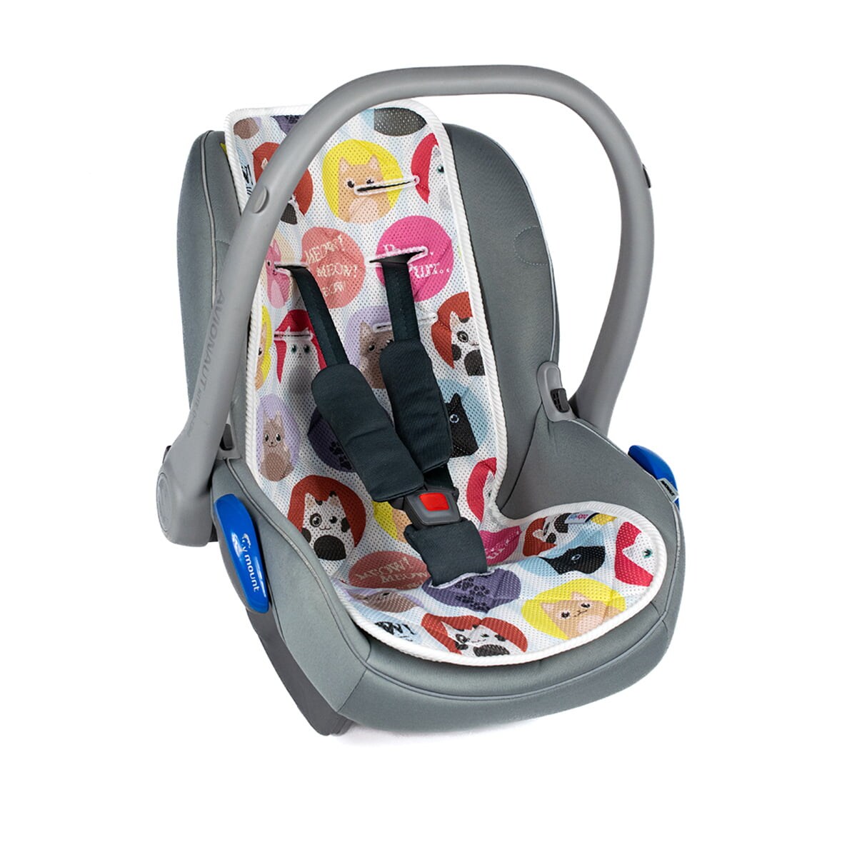 Wkładka do fotelika lub nosidełka TRAVELLER Koty