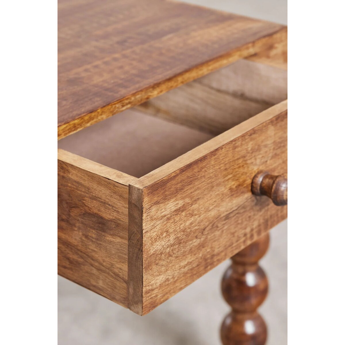 Szafka nocna 45x50 cm z drewna mango Tessaia