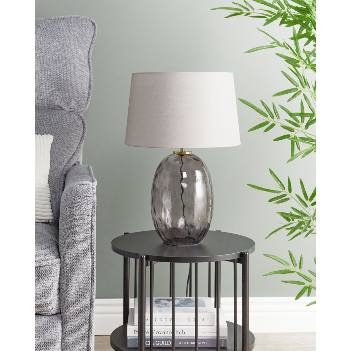 Lampa stołowa BONELLI Szary