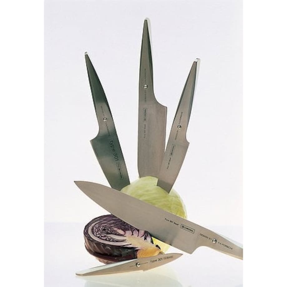 Nóż Santoku i nóż do obierania Type 301 w zestawie