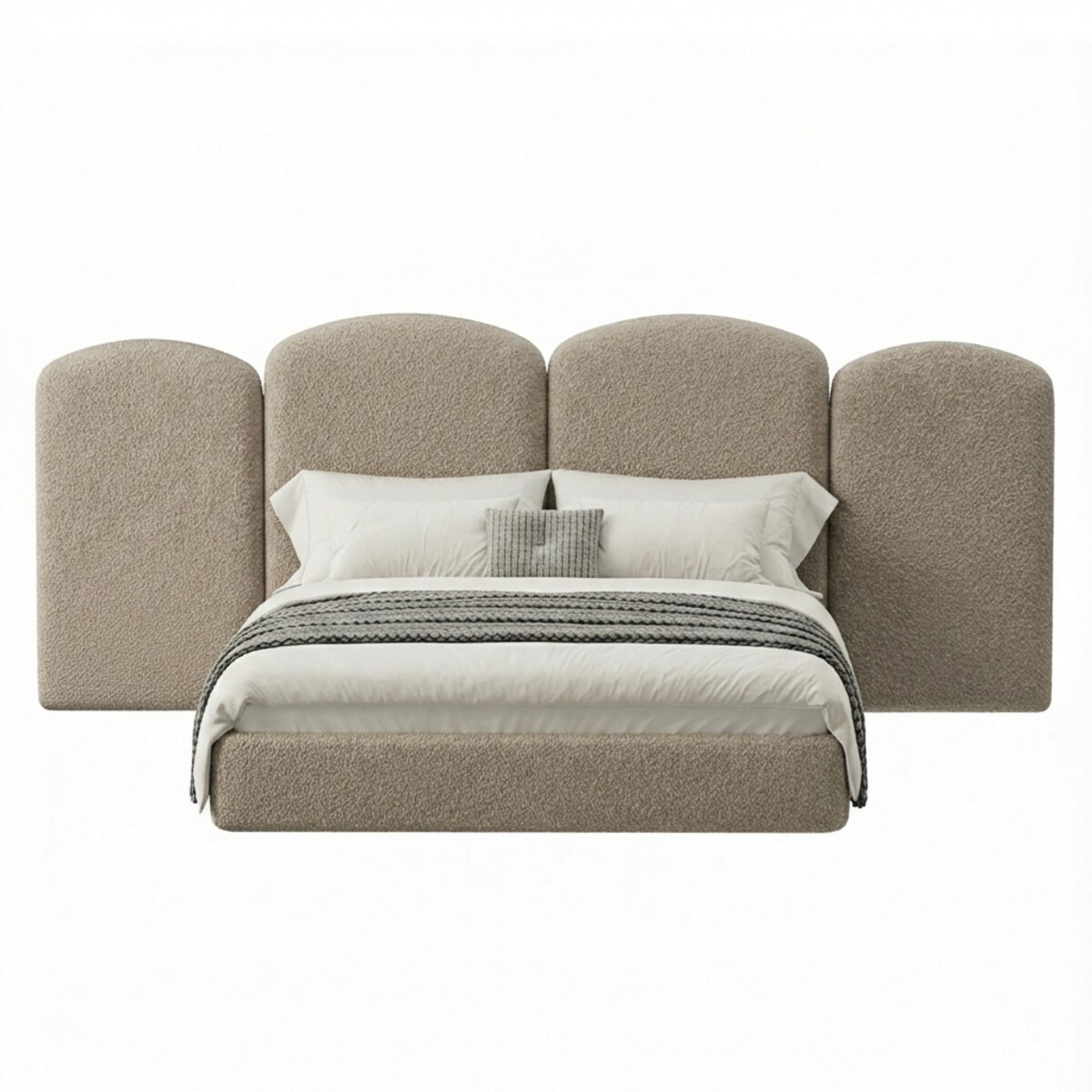 Łóżko Tapicerowane Ravello 140X200 Stelaż Pojemnik Na Pościel Loop 08