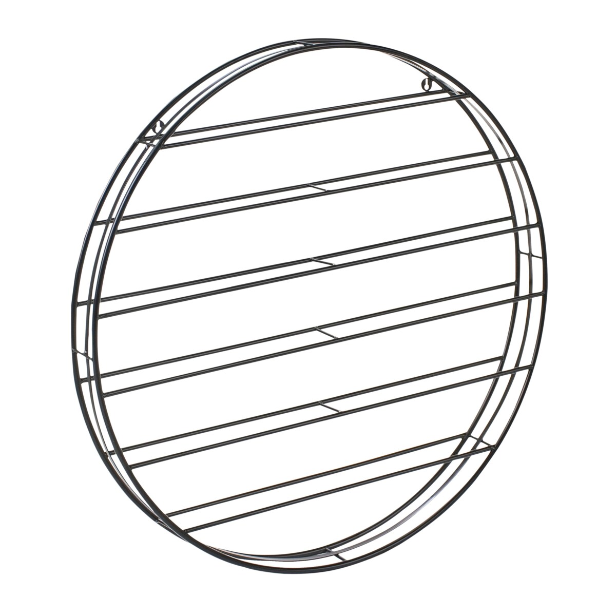 Półka wisząca na wino ANNACOTTY Czarny