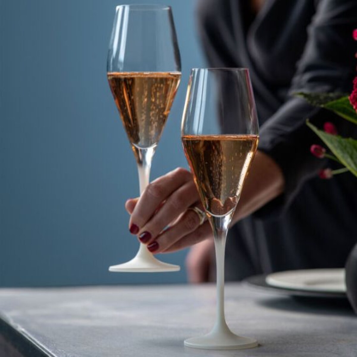 Zestaw 4 kieliszków do szampana Manufacture Rock blanc Villeroy & Boch