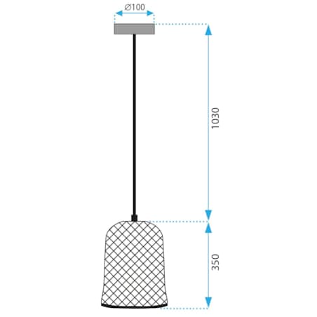 Lampa Wisząca Boho APP1335-1CP