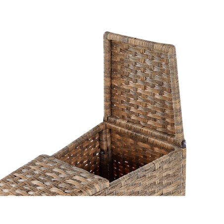 Zestaw ogrodowy ze stolikiem dla 9 osób SEVERO Technorattan Złoty brąz