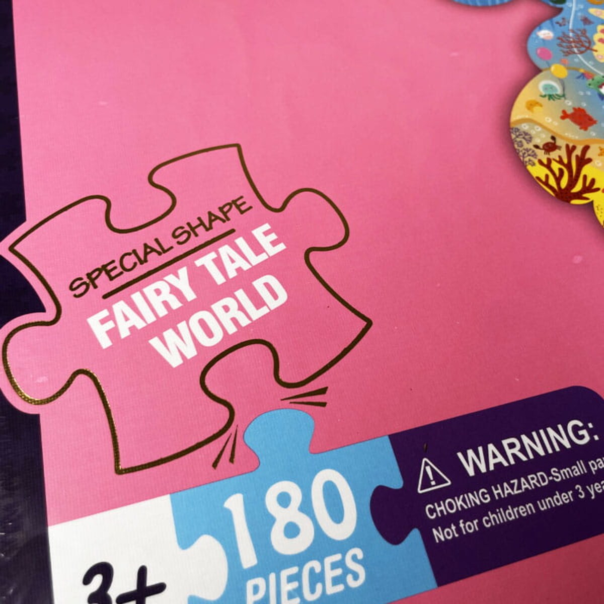 Puzzle edukacyjne - SYRENKA - 180 szt