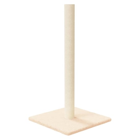vidaXL Drapak dla kota, kremowy, 35x35x70 cm