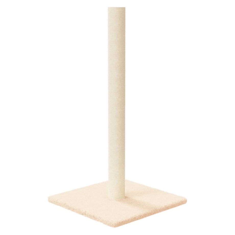 vidaXL Drapak dla kota, kremowy, 35x35x70 cm