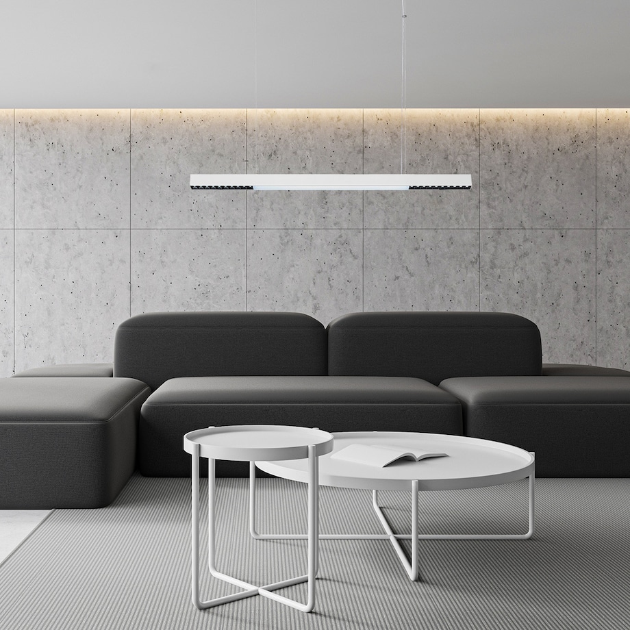 Lampa sufitowa wisząca Light Prestige Cali biały LED 2700K-6500K (SMART) 1 szt.