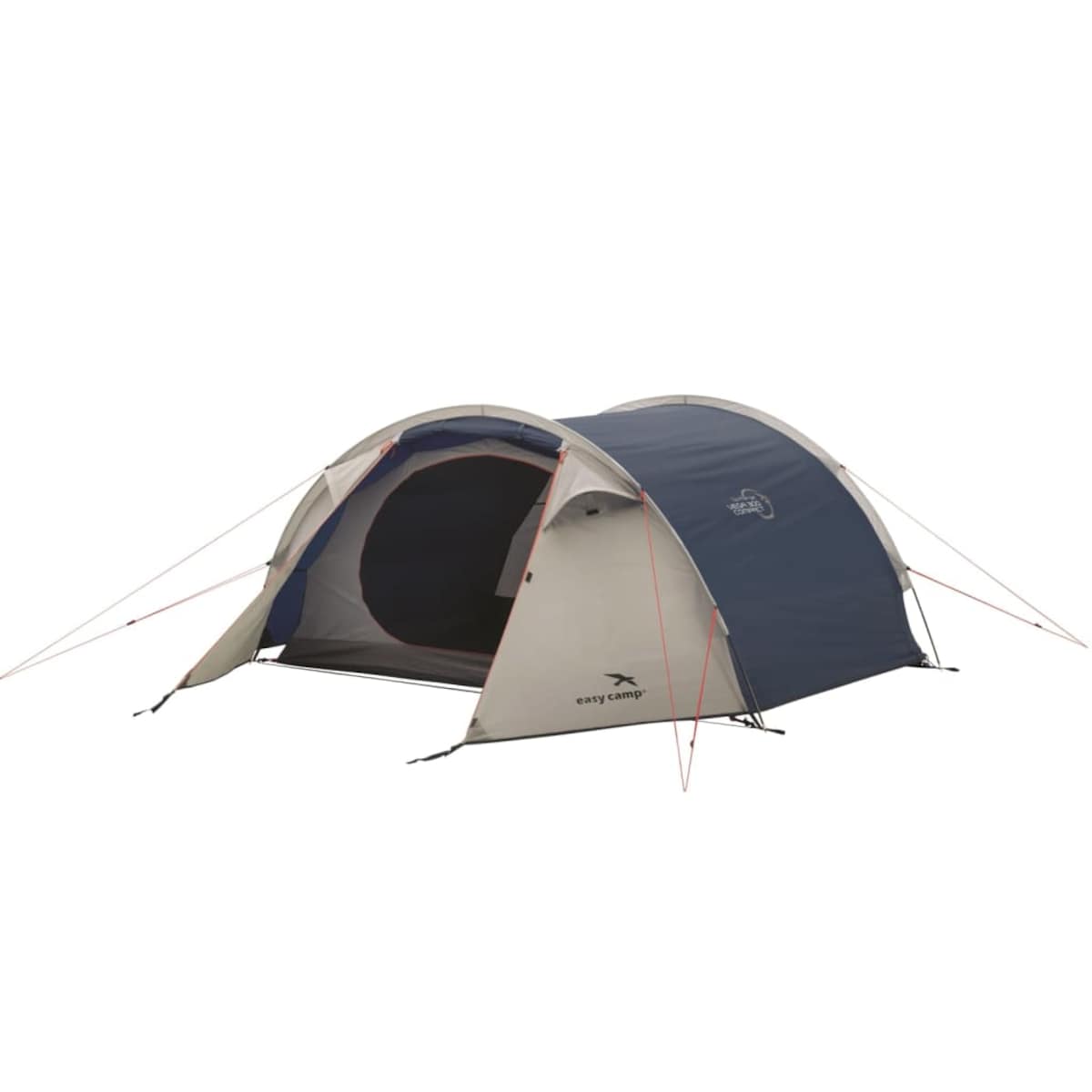 Easy Camp Namiot tunelowy Vega 300 Compact, 3-osobowy, zielony