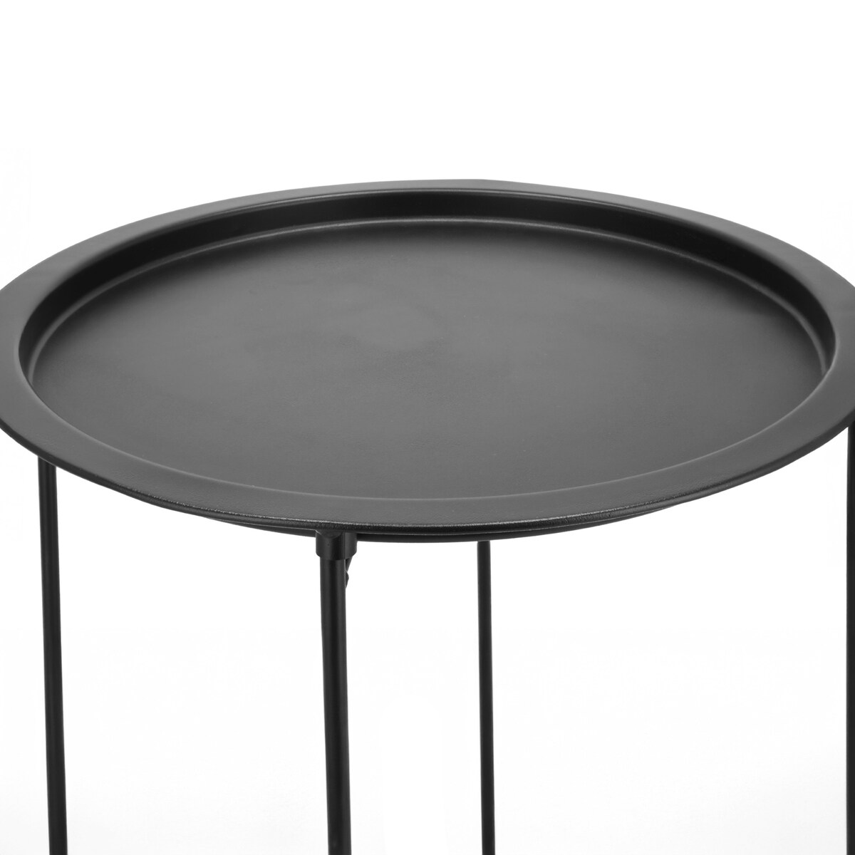 Zestaw mebli ogrodowych JUMI na taras balkon czarny retro