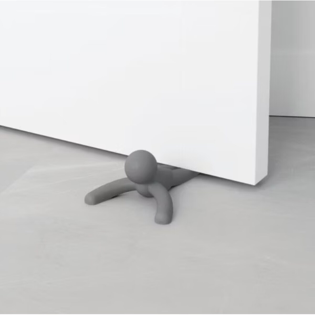 Zestaw 2 stoperów do drzwi (szarych) Buddy Umbra