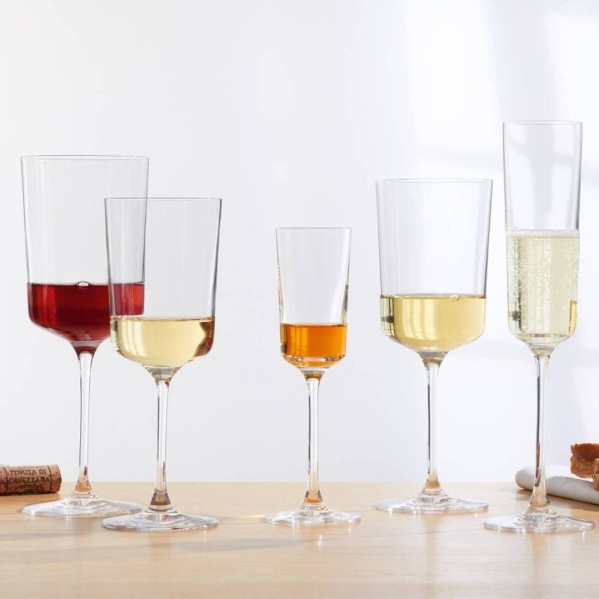 Kpl. 6 kieliszków czerwone wino 600ml NONO