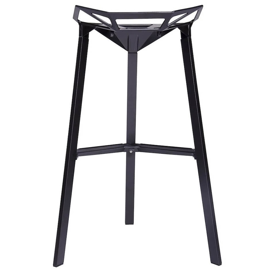 Nowoczesny hoker Split Premium czarny minimalistyczny