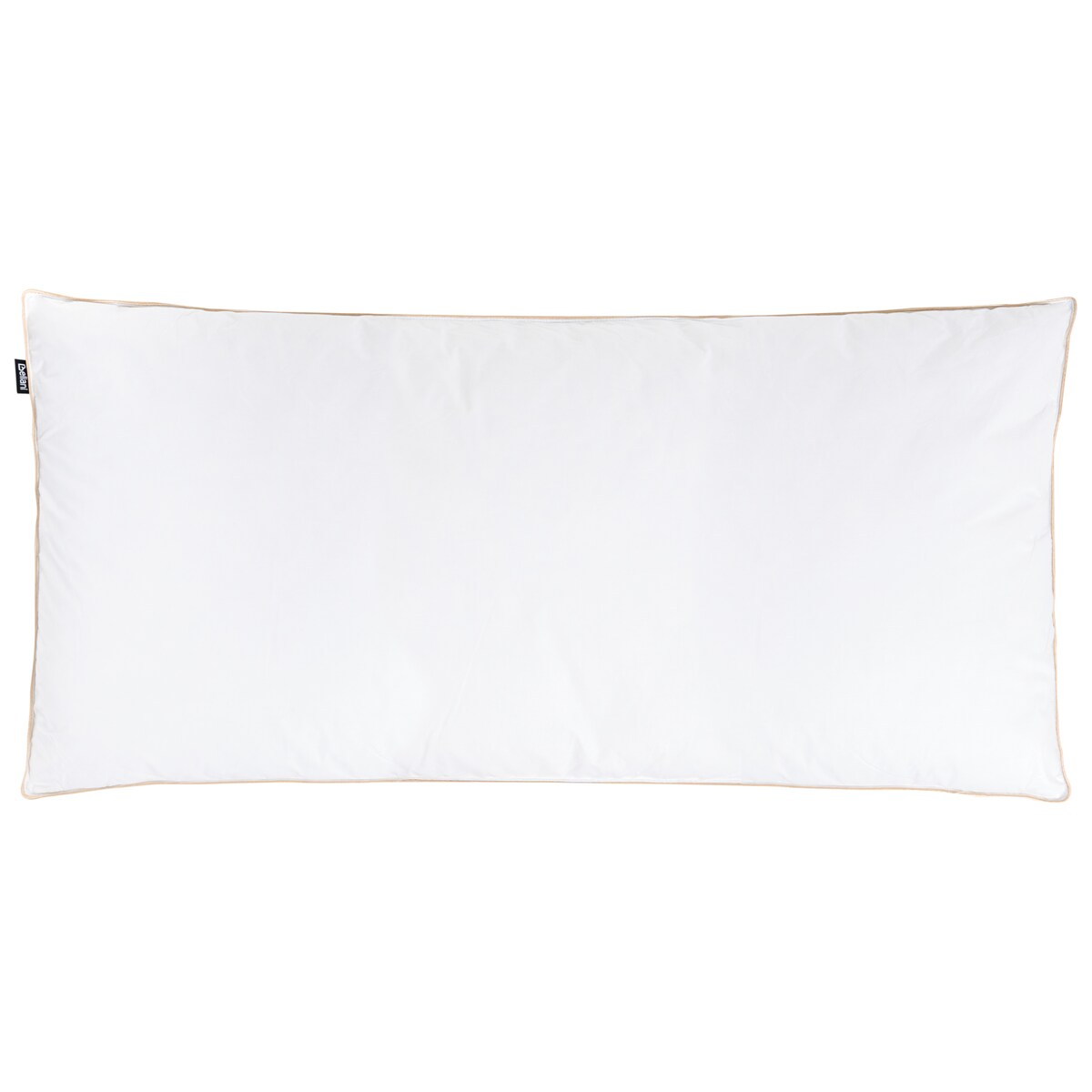 Poduszka trzykomorowa ETNA Wysoka Kacze pióra i puch 40 x 80 cm Biały