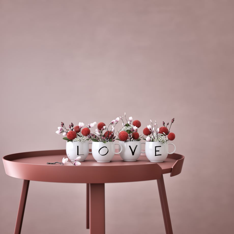 Kubek z literą V Letters, 300 ml, Villeroy & Boch