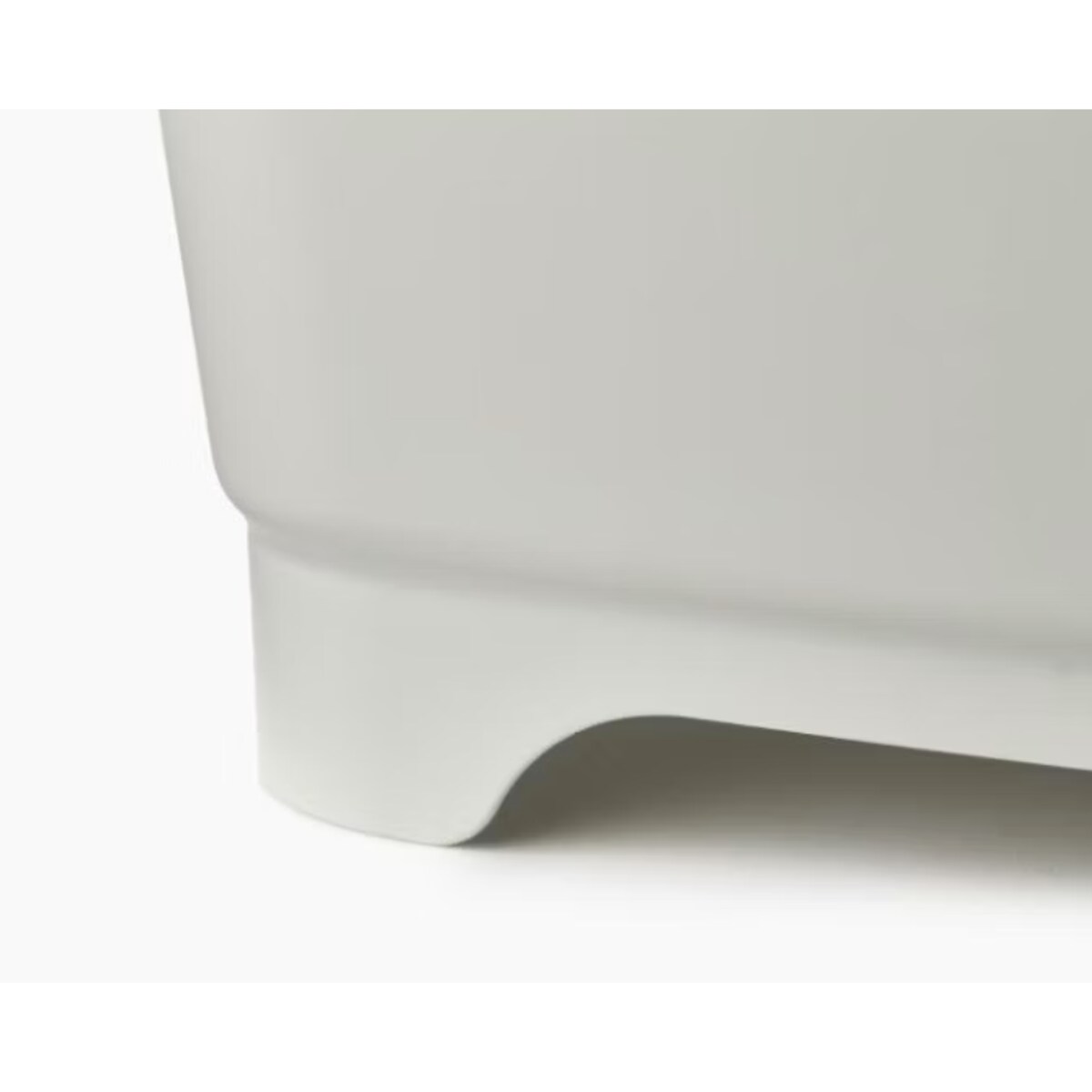 Miska z odpływem jasnoszaro-miętowa Wash & Drain, 31 x 30 x 20 cm, Joseph Joseph