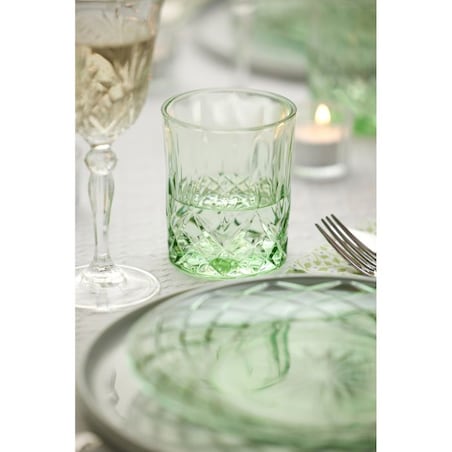 Talerze Sorrento 21 cm 4 sztuki zielone 32010