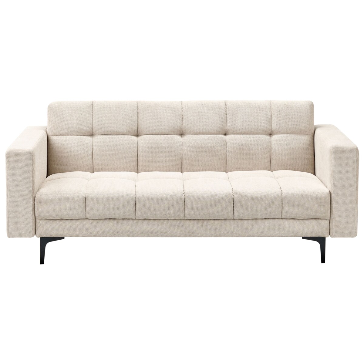 Sofa rozkładana beżowa ALNES