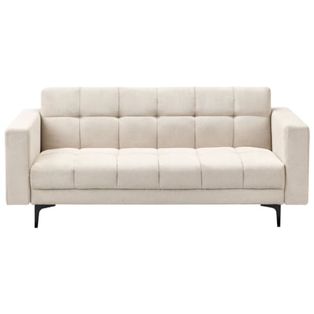 Sofa rozkładana beżowa ALNES