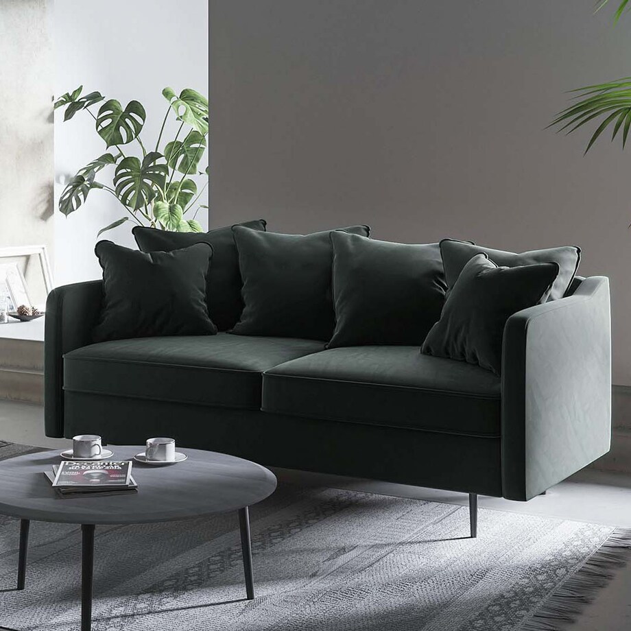 Esme Sofa 2-osobowa - ciemnoszara