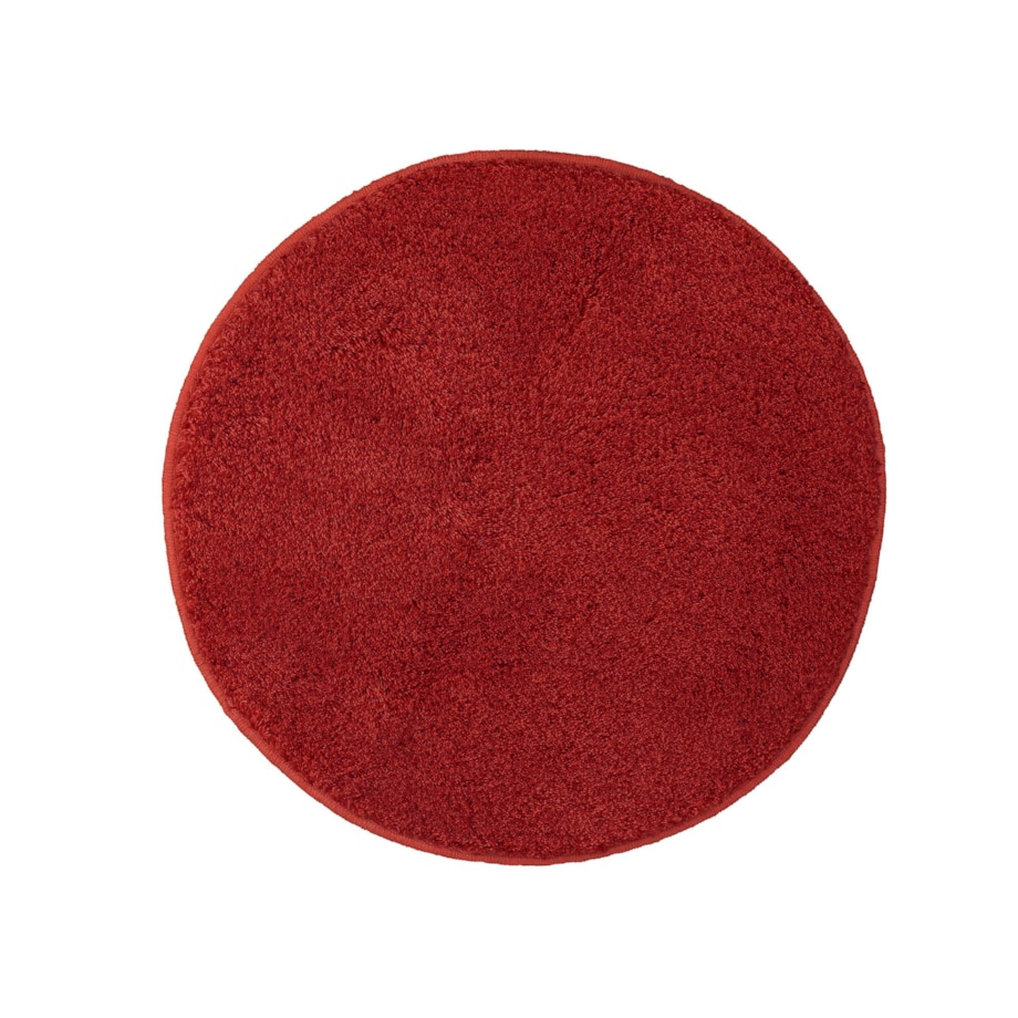 Kleine Wolke Relax Dywanik łazienkowy czerwony 100 cm okrągły