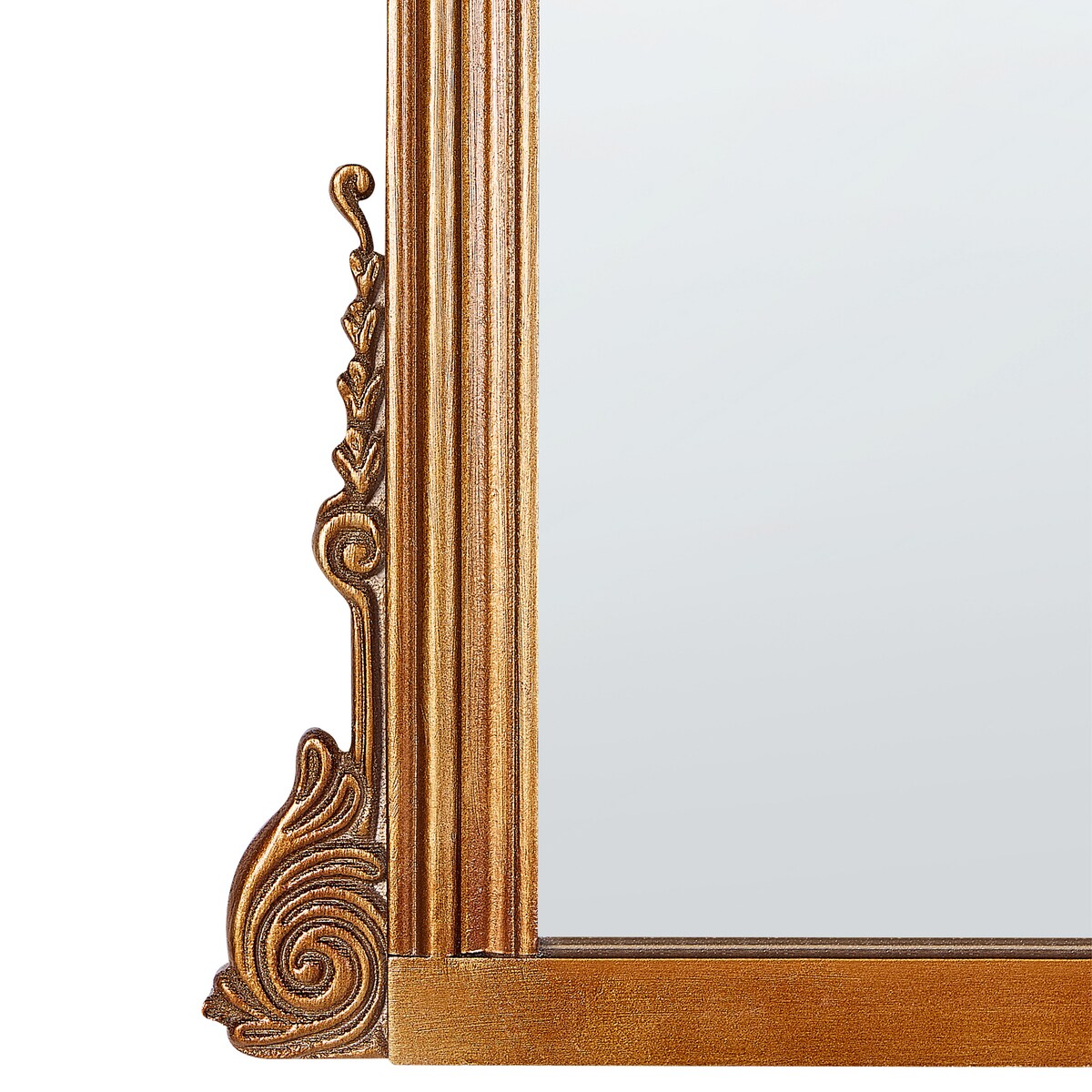 Lustro ścienne SUSSEY 75 cm 78 cm Złoty