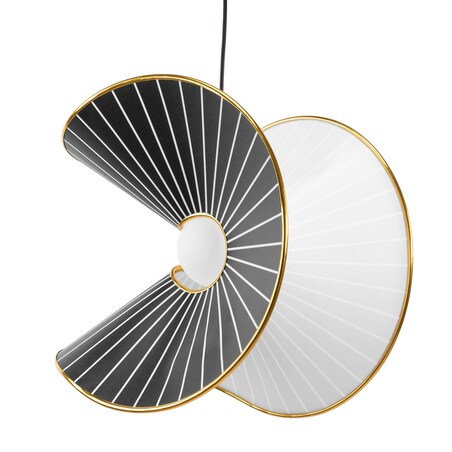 Lampa wisząca czarno-złota APP1500-1Cp