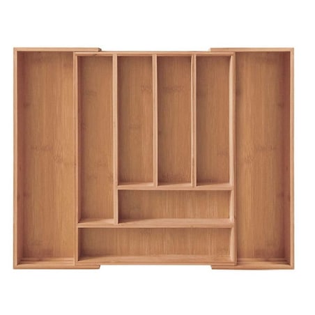 Wkład organizer do szuflady na sztućce rozkładany 31,5-52x43x5 cm KRISBERG