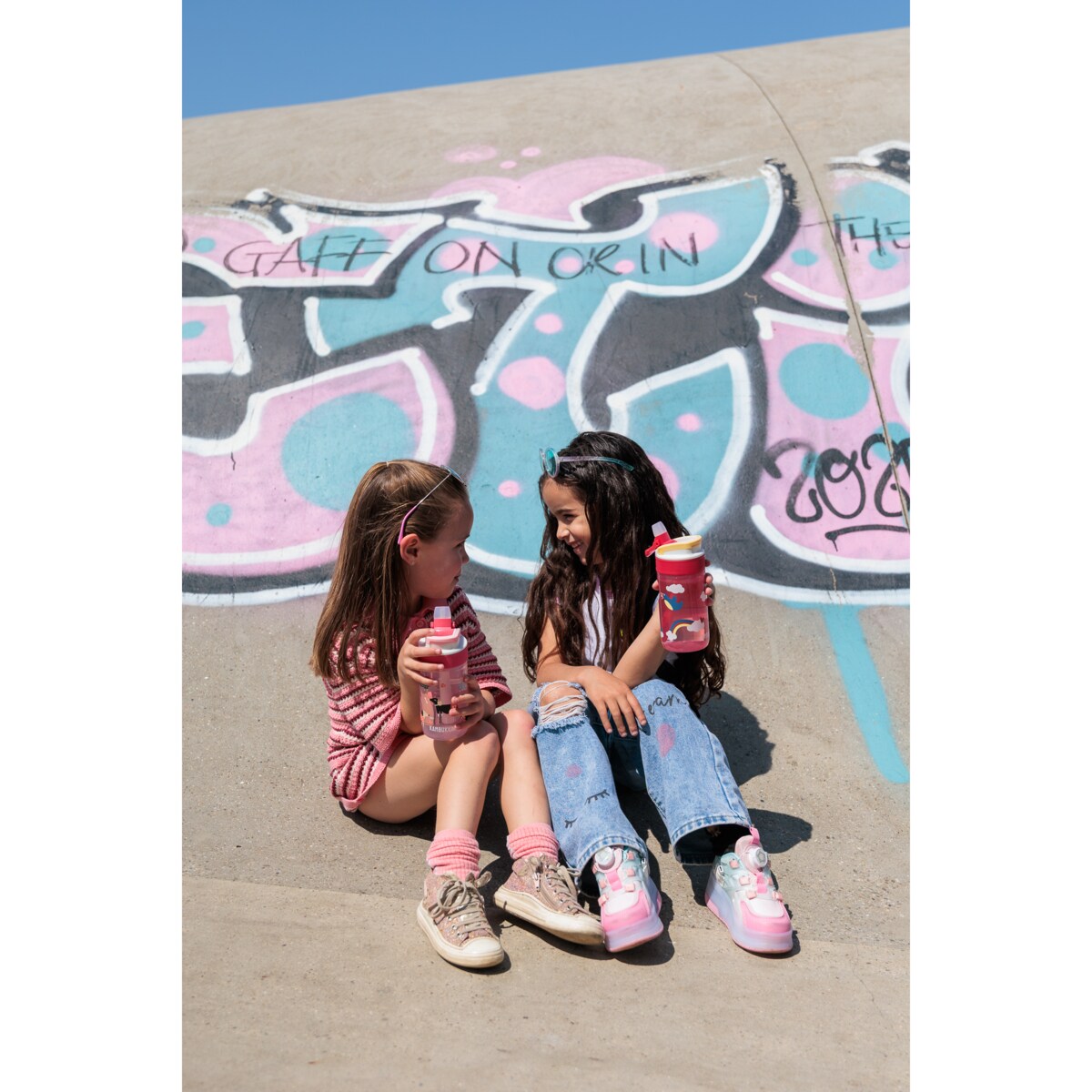 Butelka dla dzieci Lagoon 400ml - Love Birds