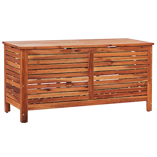 Skrzynia ogrodowa RIVIERA 130 cm 48 cm Brązowy