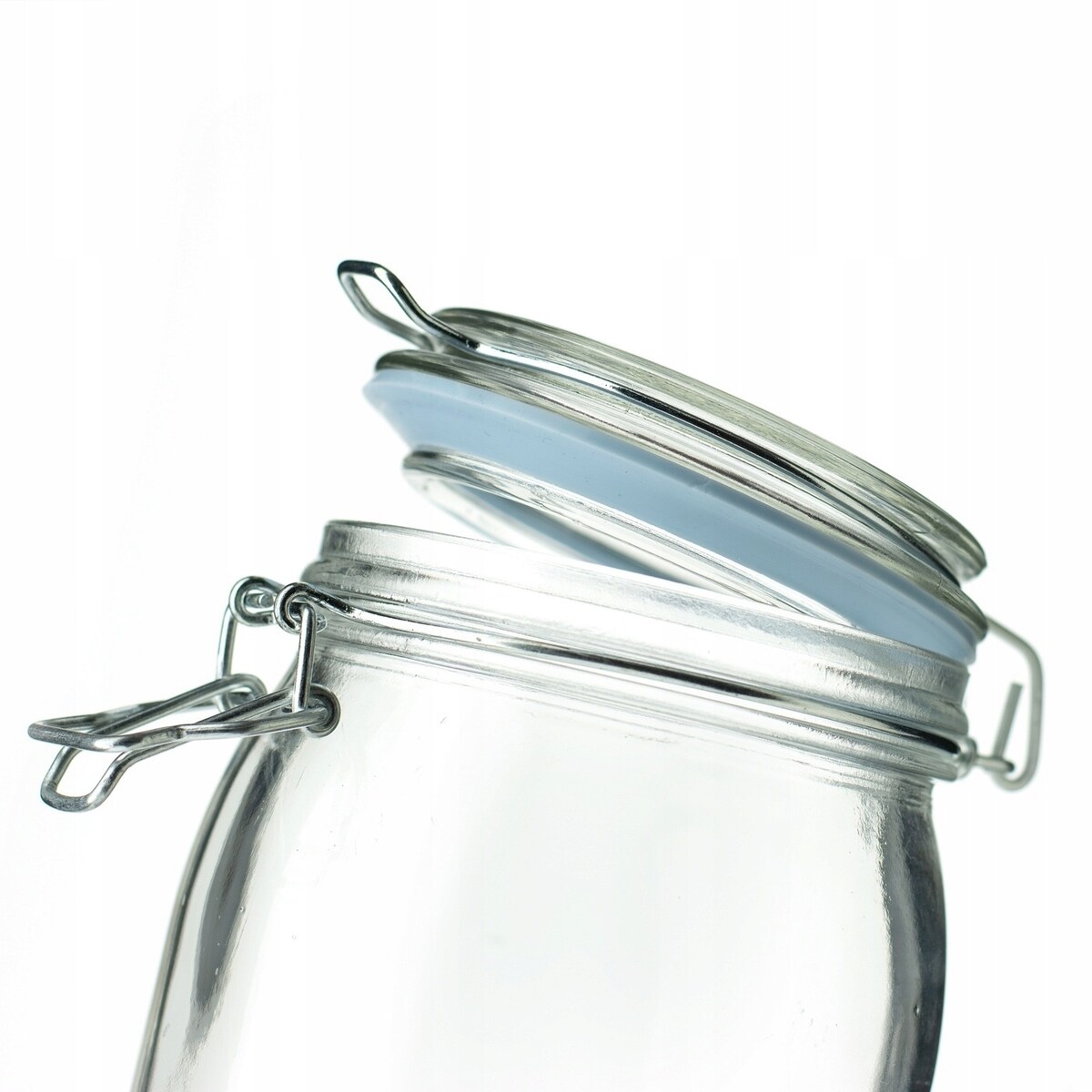 SZKLANY SŁOIK pojemnik kuchenny WEK klips na przetwory ogórki dżem 1,5 L