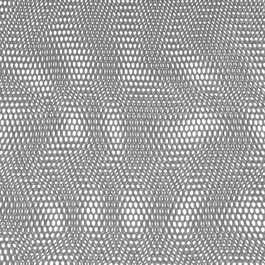 vidaXL Krzesło biurowe, regulowane, szare, siatka i ekoskóra