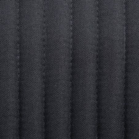 vidaXL Krzesła stołowe, 4 szt., czarne, obite tkaniną