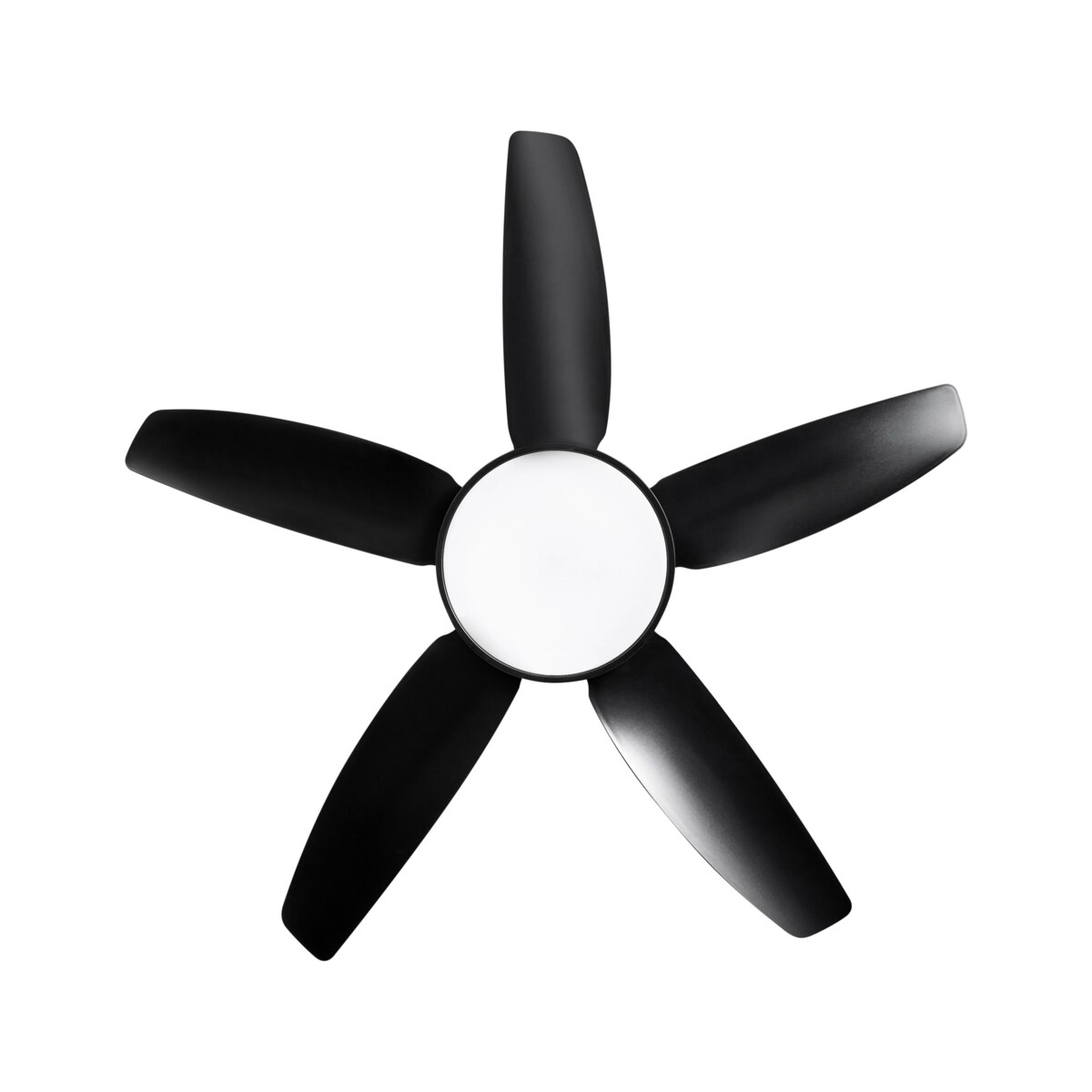 Wentylator sufitowy z lampą LOUVET Czarny