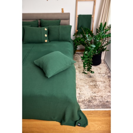 Narzuta klasyczna zielona