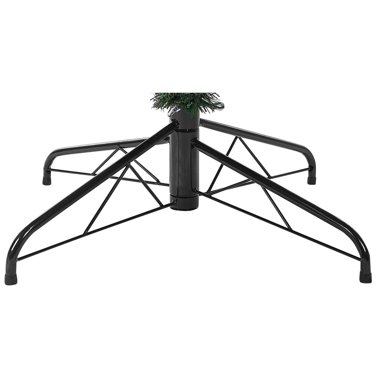 Ośnieżona sztuczna choinka 240 cm biała BASSIE