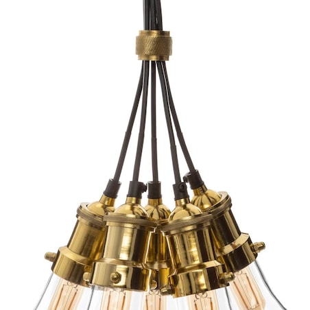 Żarówki ozdobne na kablu x 5, Ø 14 x 33 cm