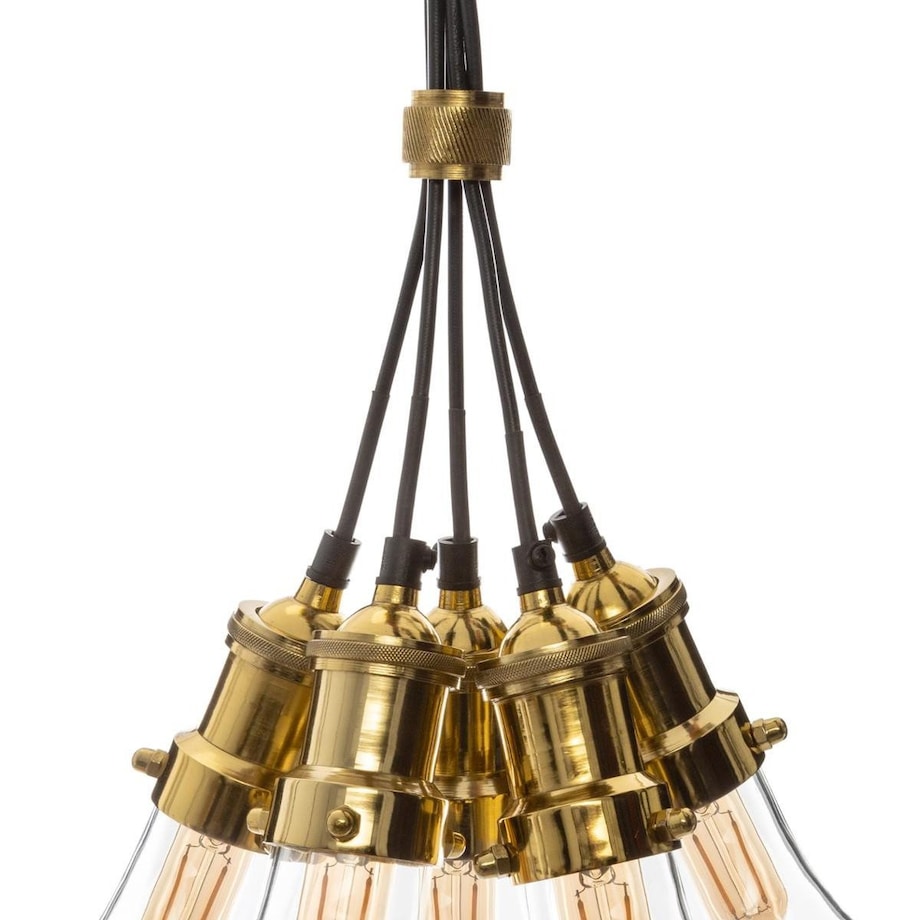 Żarówki ozdobne na kablu x 5, Ø 14 x 33 cm