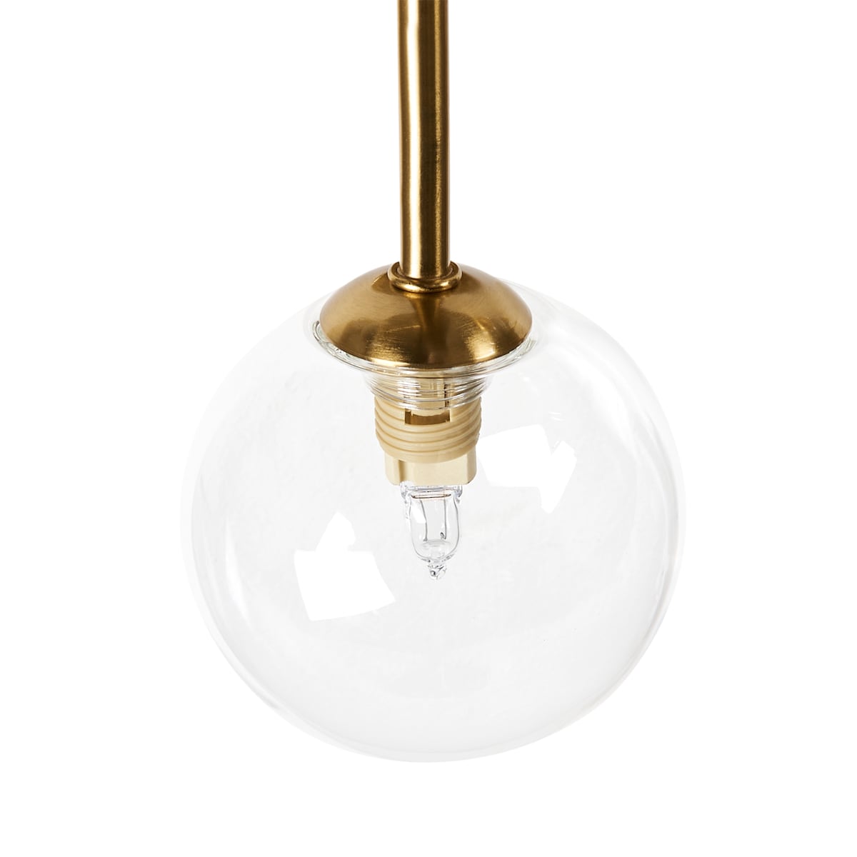 Lampa sufitowa MARICAO Szkło Mosiężny
