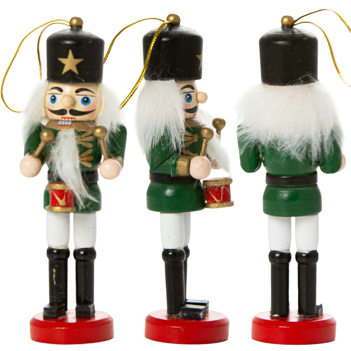 Zawieszka Bombka Zestaw Dziadek Do Orzechów 12,5 Cm Boże Narodzenie